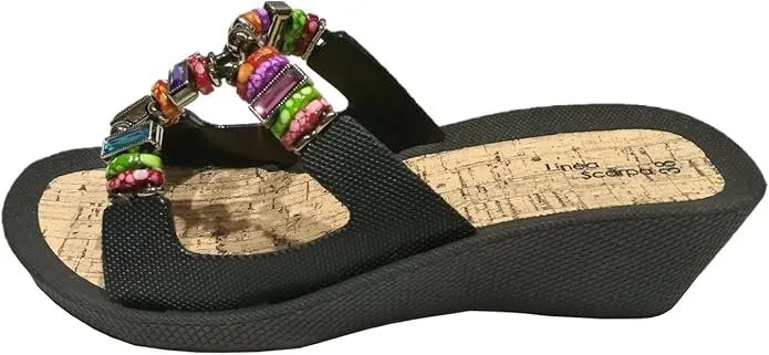 Scarpa Pantoletten schwarz