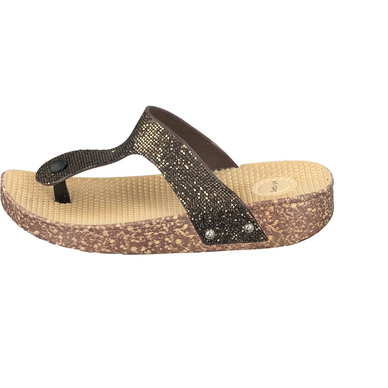 Siebi's Plateau Sandalen bronze