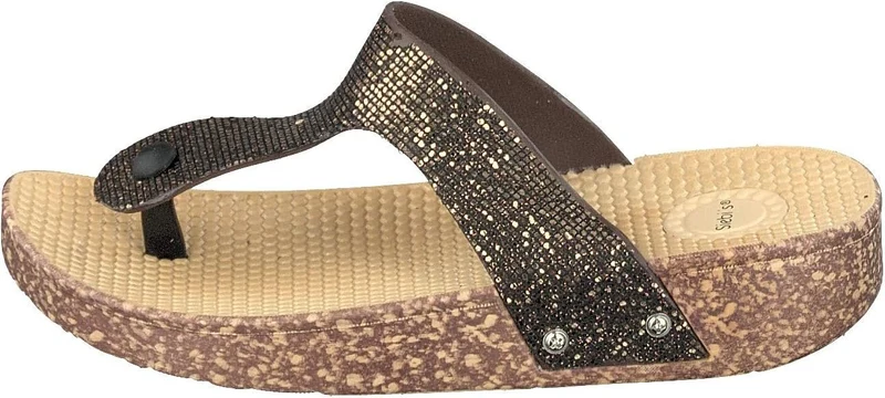 Siebi's Plateau Sandalen bronze