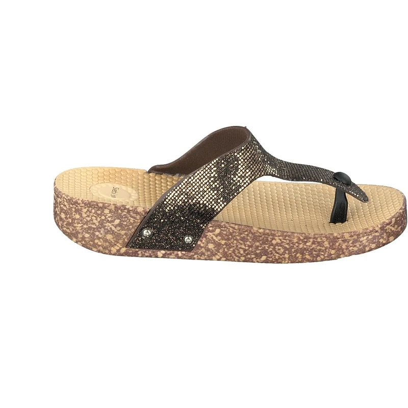 Siebi's Plateau Sandalen bronze