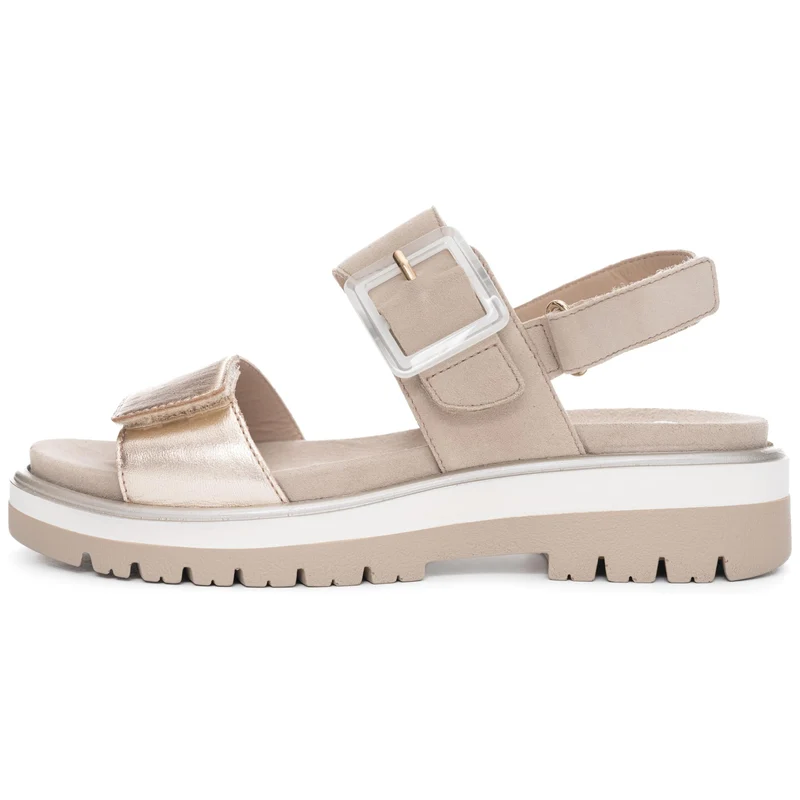Ara Malaga Sandale Gold