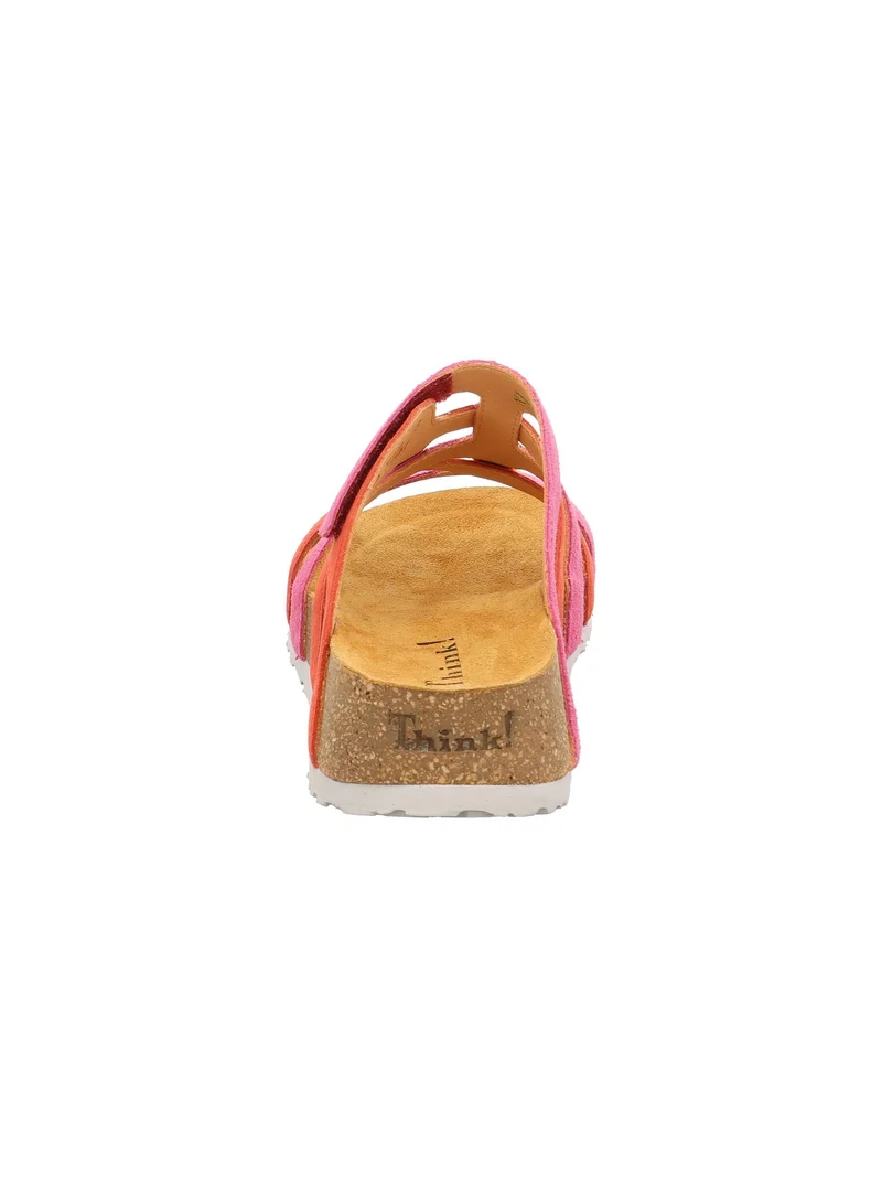 Think Koak Pantolette Orange/Pink