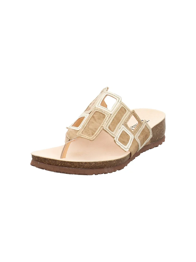Think Zehentrenner Beige