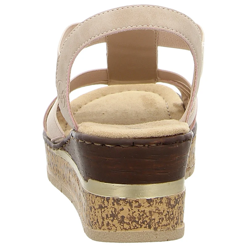 Rieker Sandale Creme