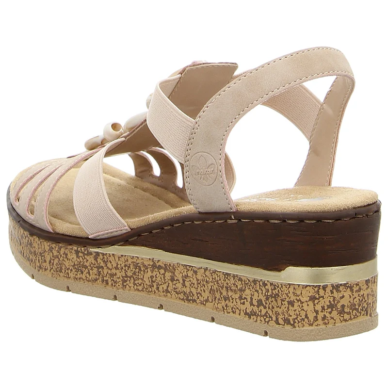Rieker Sandale Creme