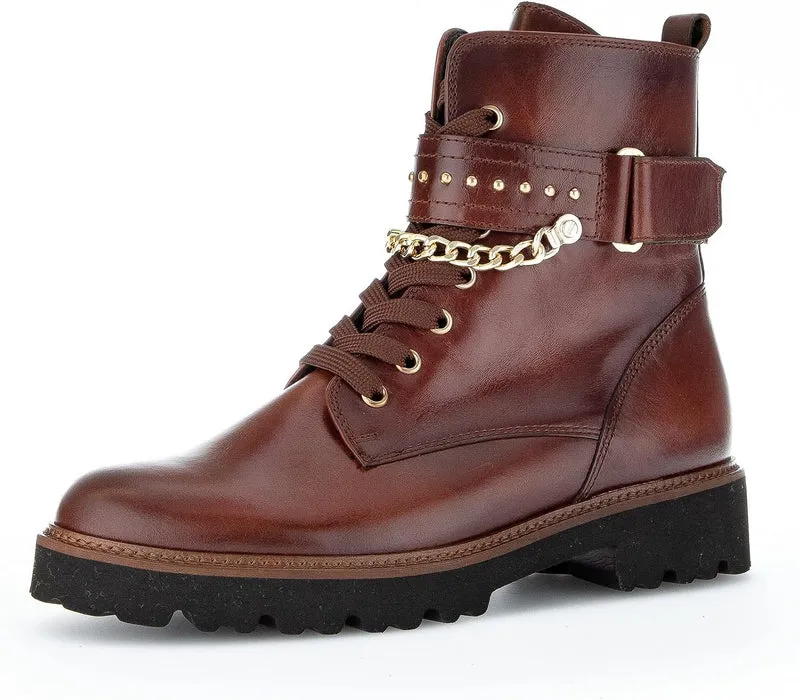 Gabor Schnür-Stiefeletten braun