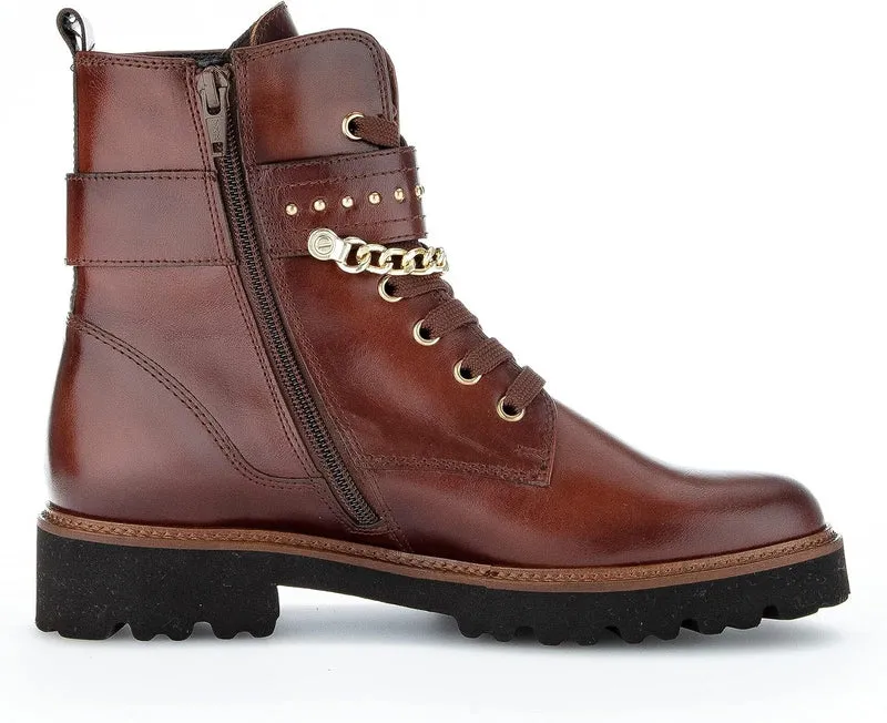 Gabor Schnür-Stiefeletten braun
