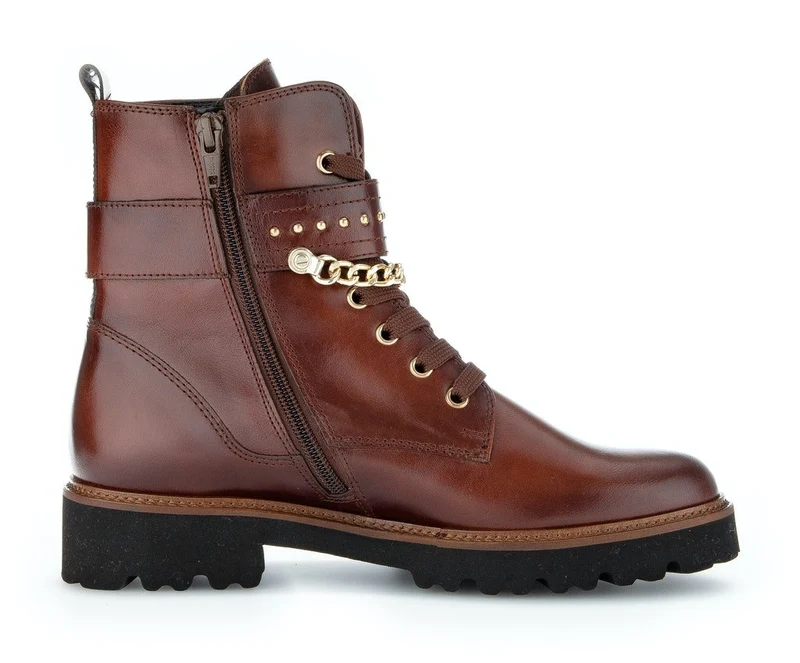 Gabor Schnür-Stiefeletten braun