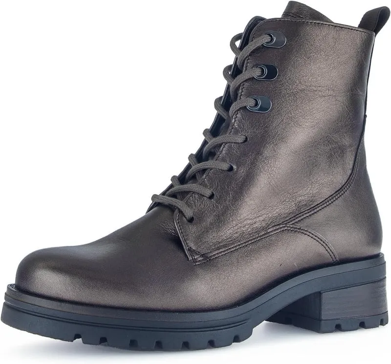 Gabor Schnür-Stiefeletten bronze