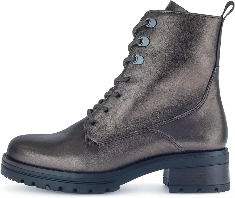 Gabor Schnür-Stiefeletten bronze