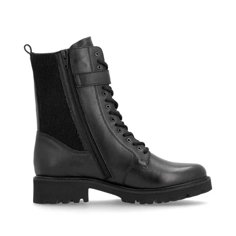 Remonte Schnür-Stiefeletten schwarz