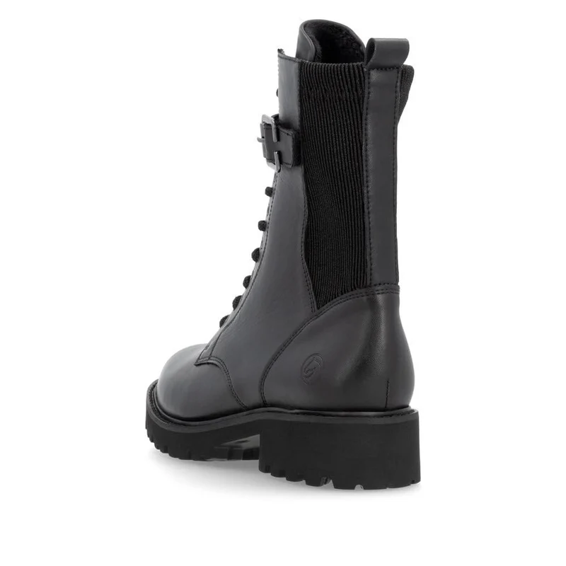 Remonte Schnür-Stiefeletten schwarz