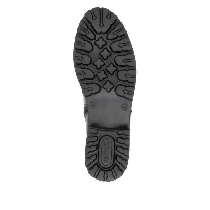 Remonte Schnür-Stiefeletten schwarz