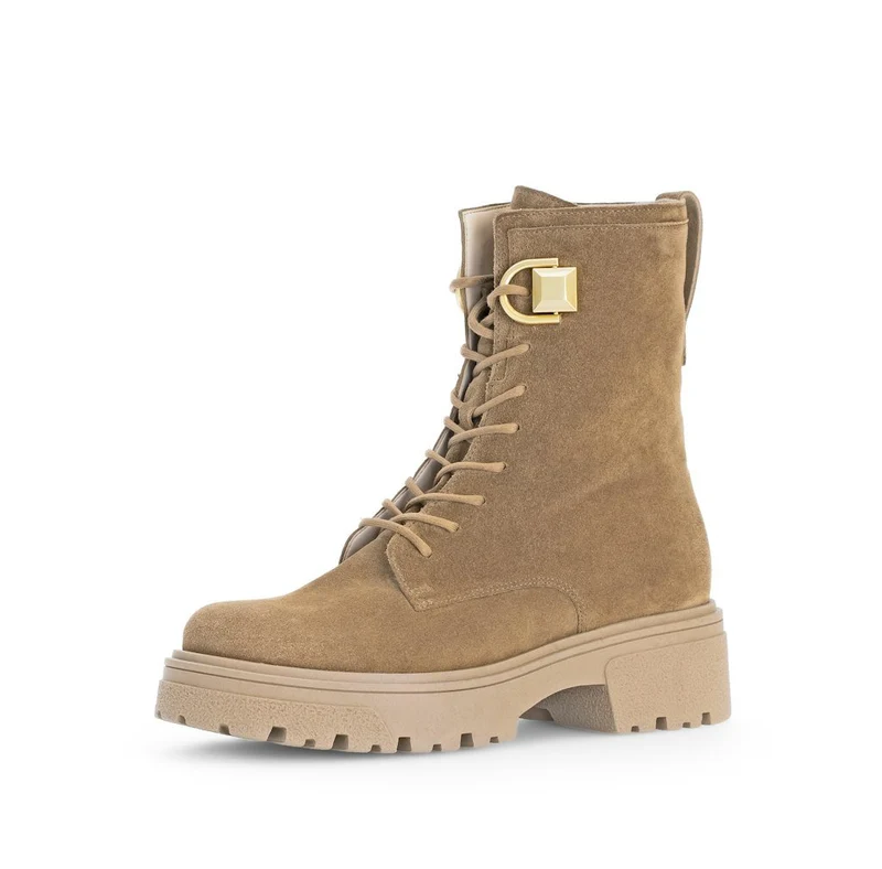 Gabor Schnür-Stiefeletten beige