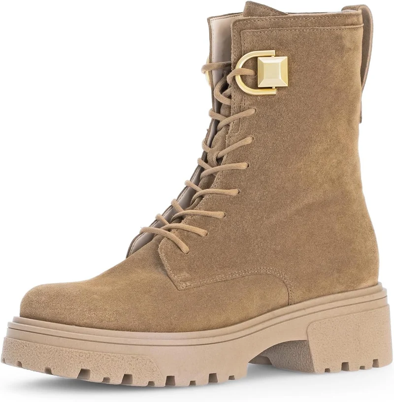 Gabor Schnür-Stiefeletten beige