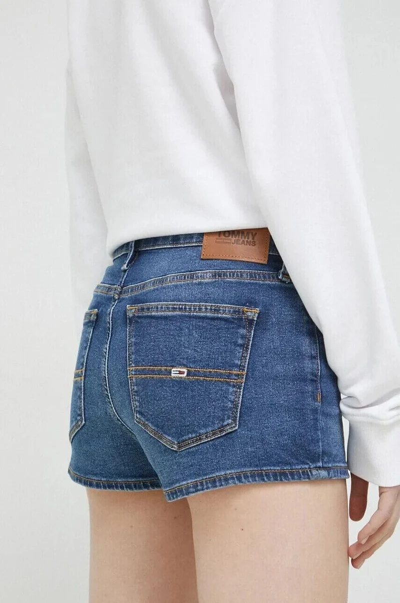 Tommy Jeans denim shorts Blau
