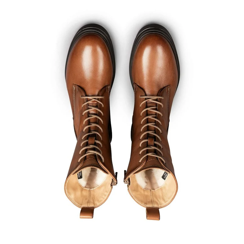 Lloyd Schnür-Stiefeletten cognac