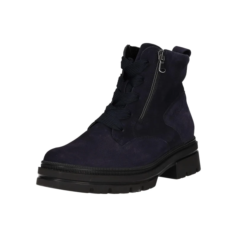 Waldläufer Schnür-Stiefeletten Dunkelblau