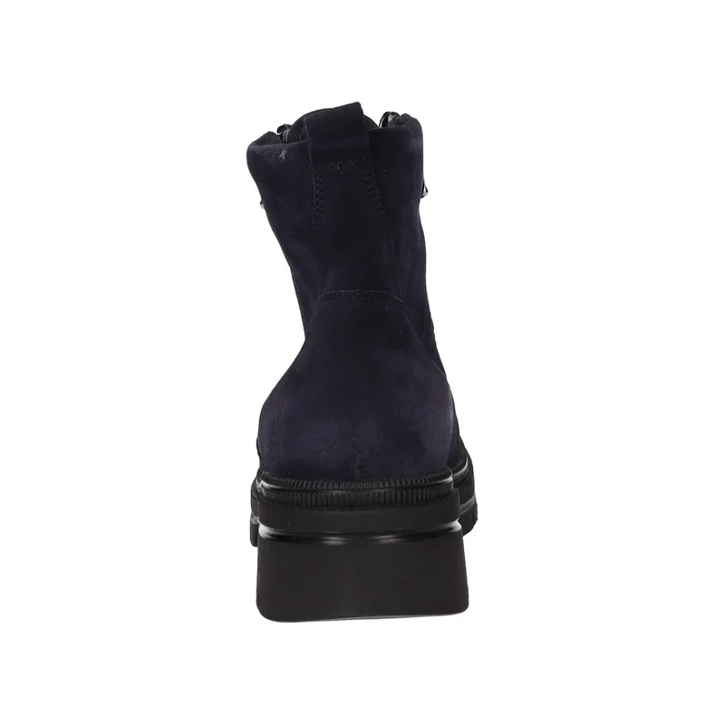 Waldläufer Schnür-Stiefeletten Dunkelblau