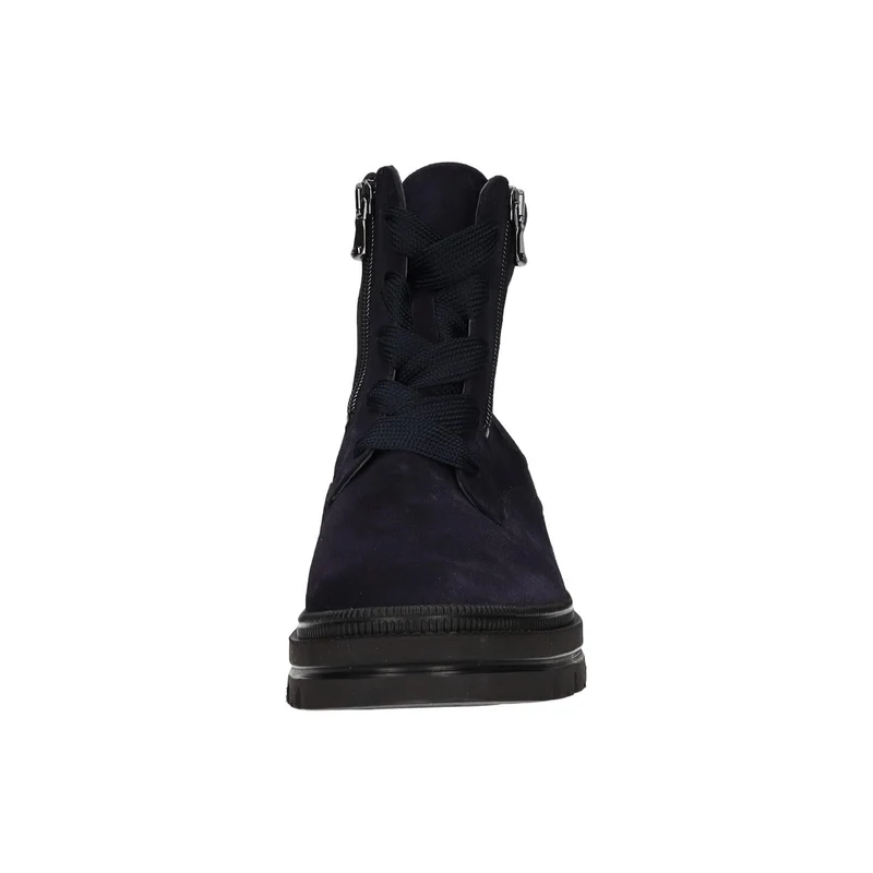 Waldläufer Schnür-Stiefeletten Dunkelblau