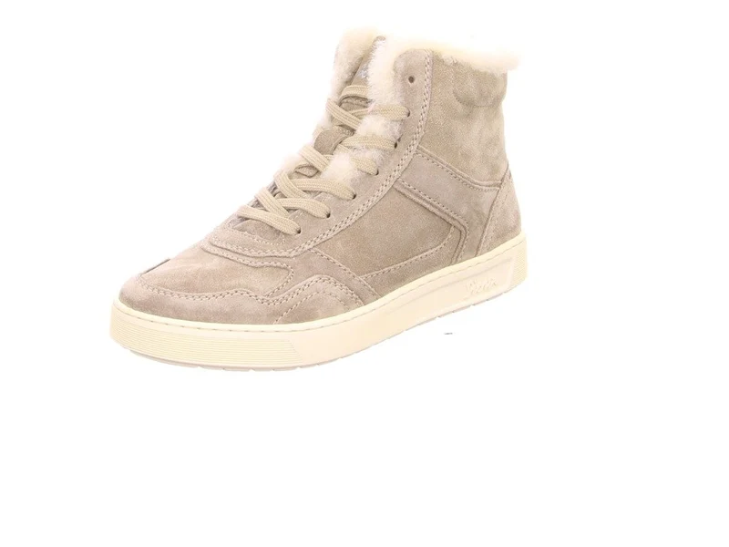 Sioux Schnür-Stiefeletten creme