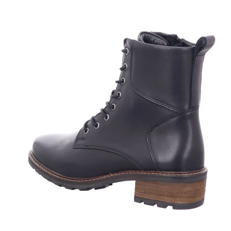 Solidus Schnür-Stiefeletten schwarz