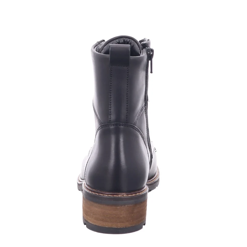 Solidus Schnür-Stiefeletten schwarz