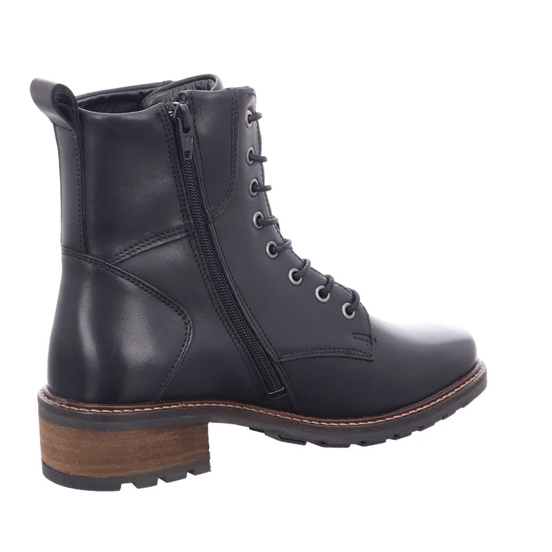 Solidus Schnür-Stiefeletten schwarz