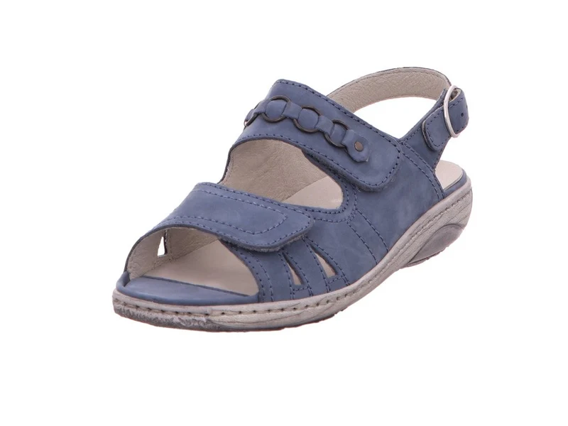 Waldläufer Komfort Sandalen blau