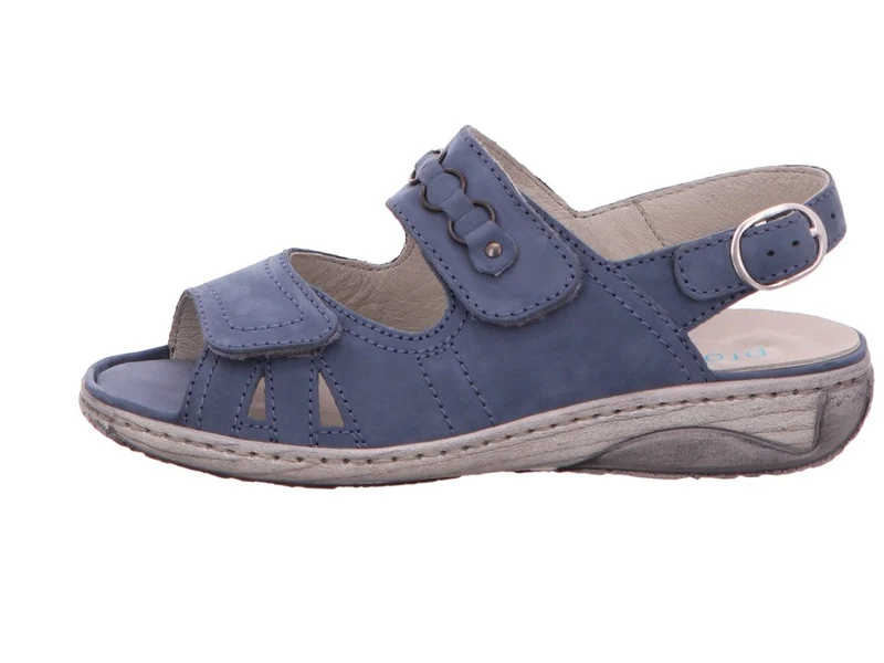 Waldläufer Komfort Sandalen blau