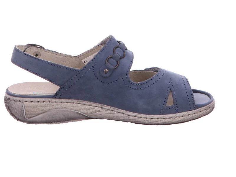 Waldläufer Komfort Sandalen blau