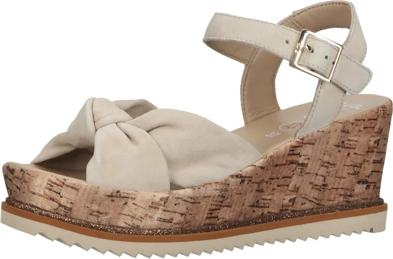 Ara Plateau Sandalen beige