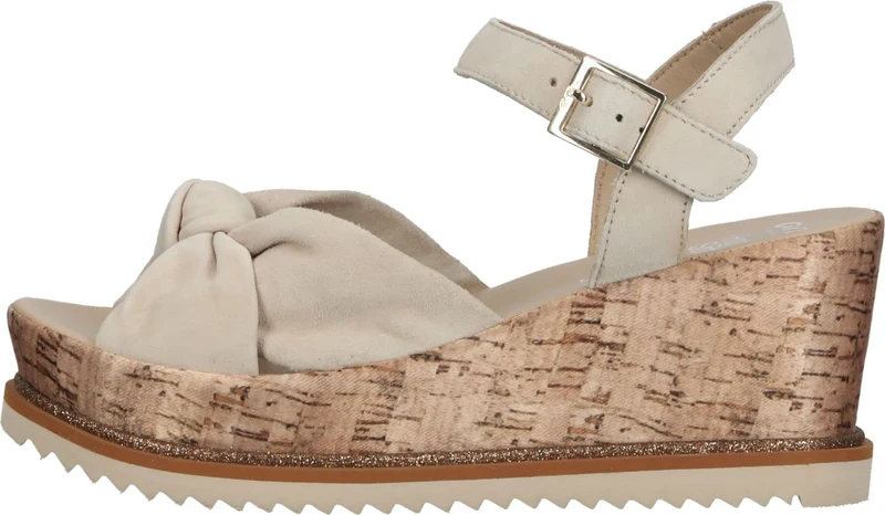 Ara Plateau Sandalen beige