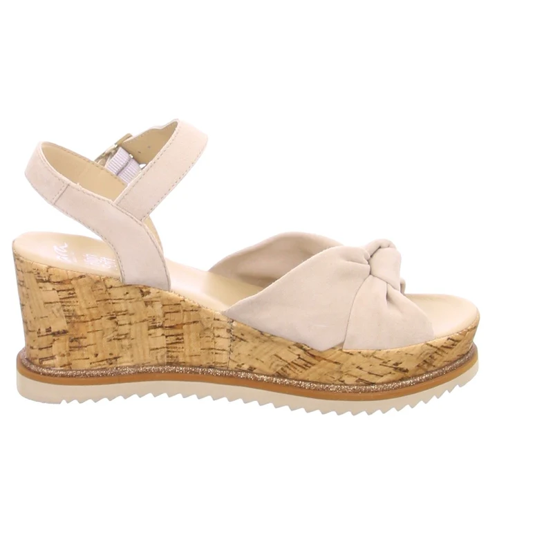 Ara Plateau Sandalen beige