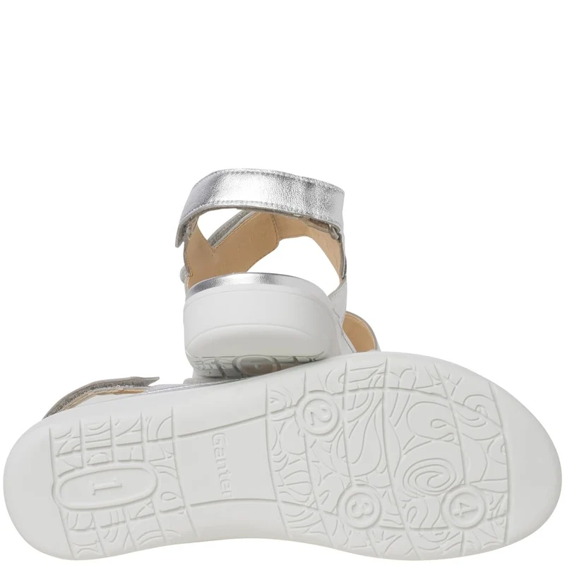Ganter Sandale Silber