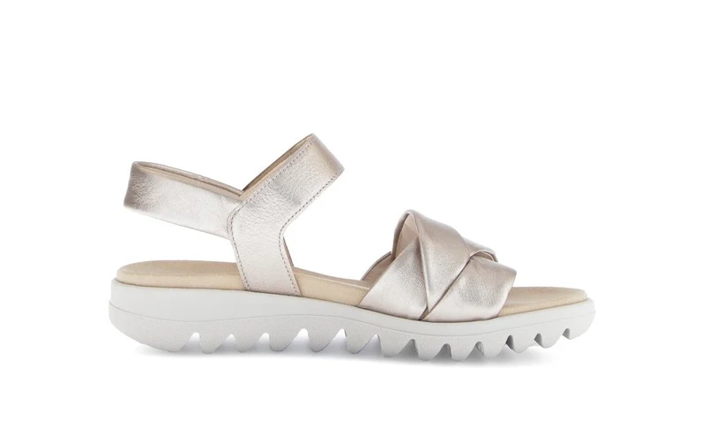 Gabor Plateau Sandalen beige