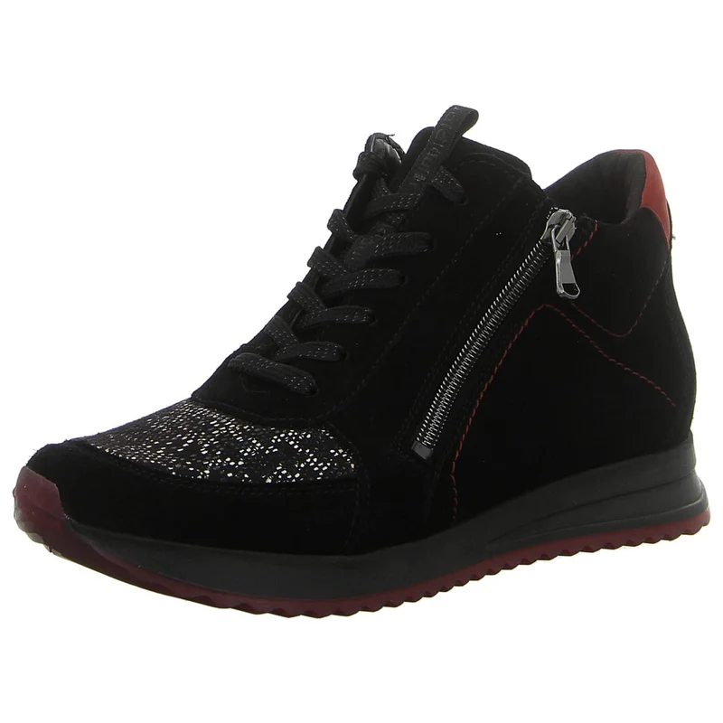 Waldläufer Halbschuhe schwarz