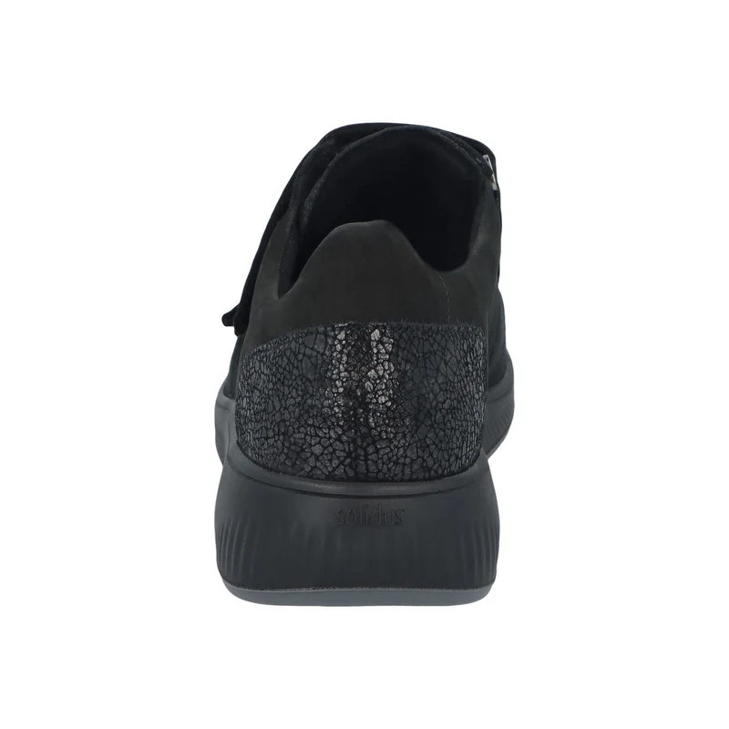 Solidus Komfort Slipper schwarz