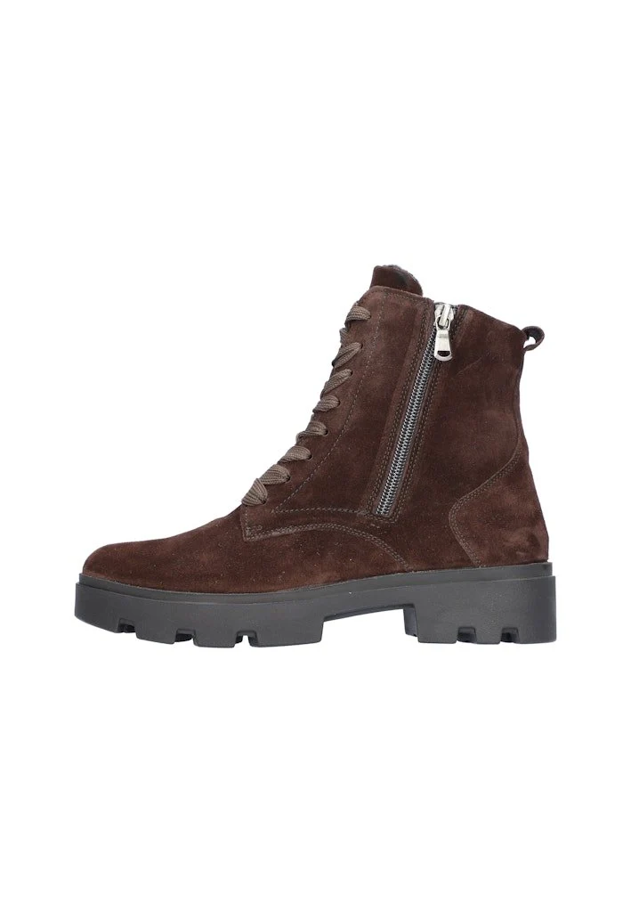 Waldläufer Schnür-Stiefeletten braun