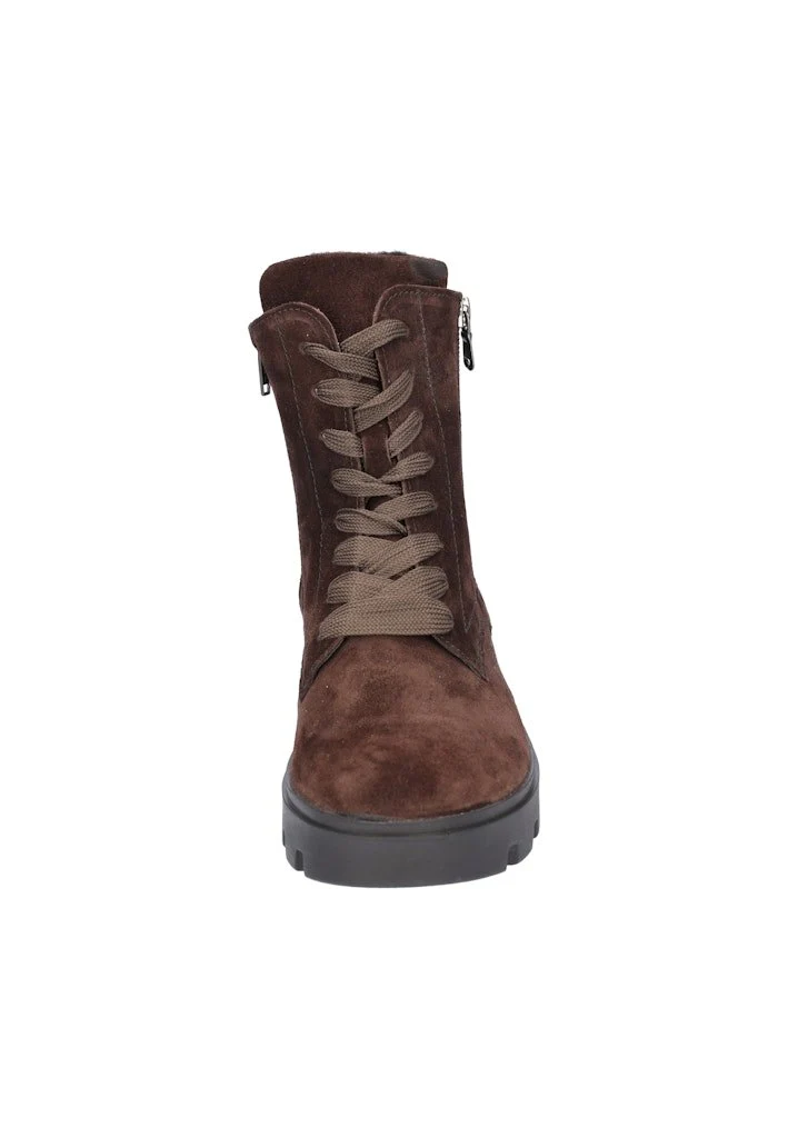 Waldläufer Schnür-Stiefeletten braun
