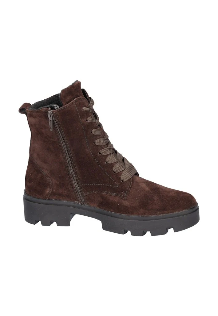 Waldläufer Schnür-Stiefeletten braun