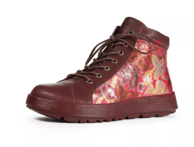 Think Halbschuhe rot