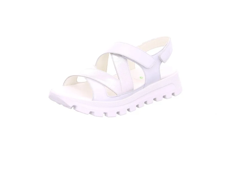 Waldläufer Komfort Sandalen weiß