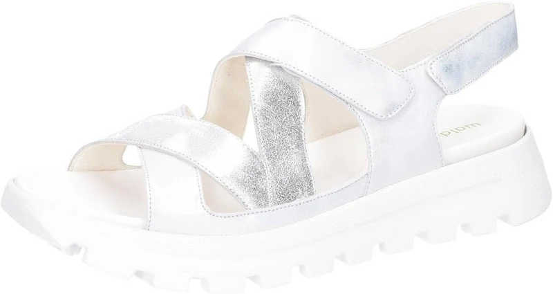 Waldläufer Komfort Sandalen weiß