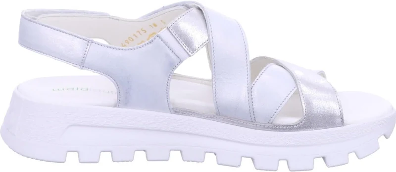 Waldläufer Komfort Sandalen weiß
