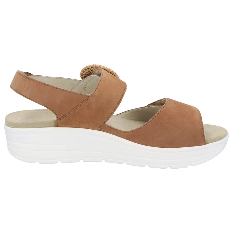 Solidus Riemchen Sandalen braun