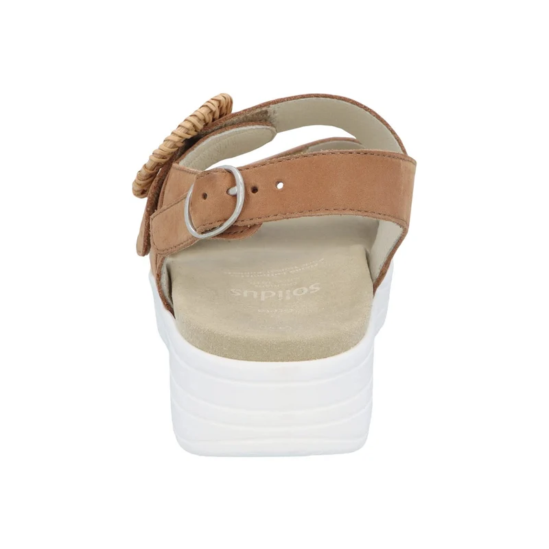 Solidus Riemchen Sandalen braun