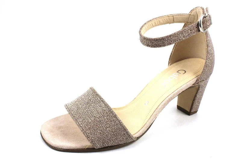 Gabor Riemchen Sandalen bronze