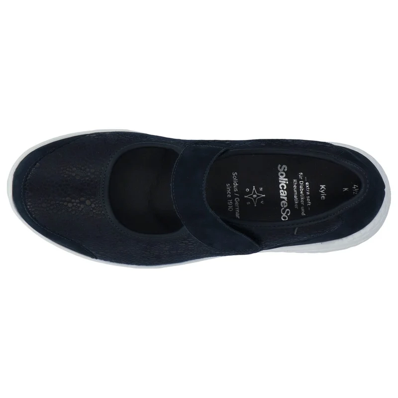 Solidus Sportliche Slipper dunkelblau