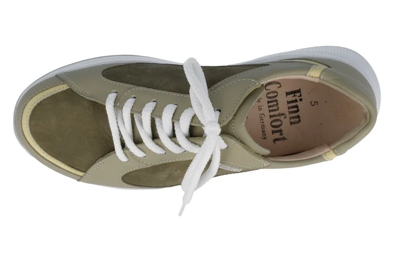 Finn Comfort Freizeit Schnürer grün
